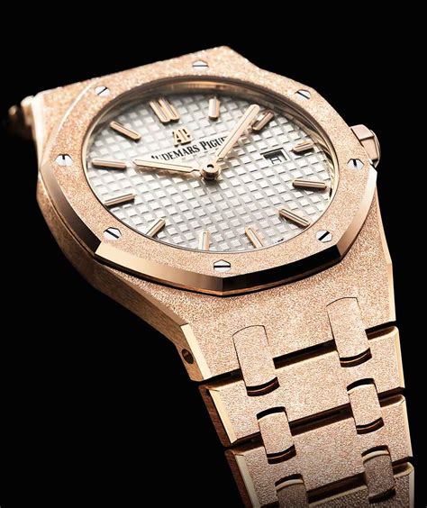 audemars piguet royal oak frosted lila|audemars piguet rose gold.